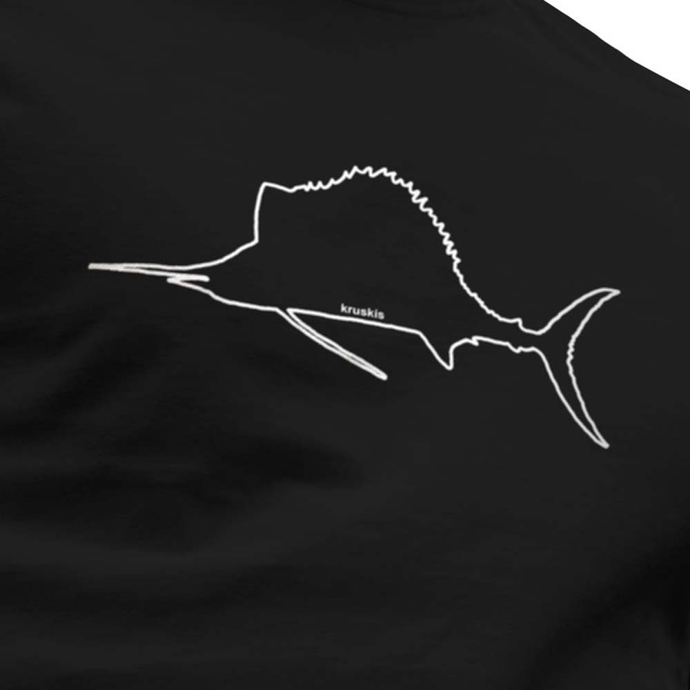 Купить Kruskis CA65500302K032 Футболка с коротким рукавом Sailfish Черный Black L 7ft.ru в интернет магазине Семь Футов