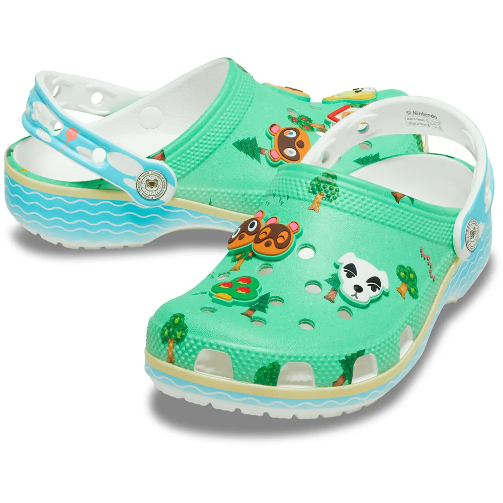 Купить Crocs 210113-90h-c11 Деревянные башмаки Animal Crossing Classic Multi 35x25x15 EU 28 7ft.ru в интернет магазине Семь Футов
