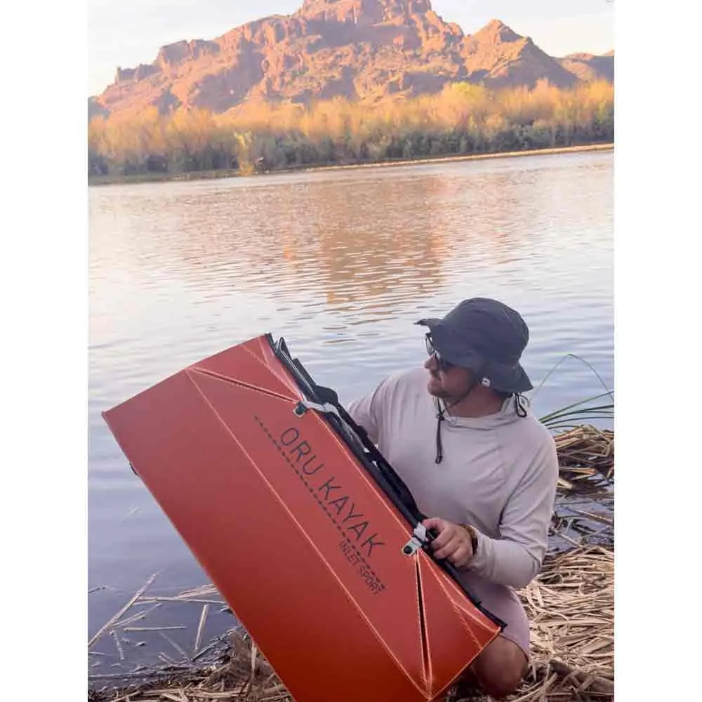 Купить Oru kayak oky501-cyn-ins-01 складная байдарка Inlet sport Cayen / Slate 108x54x28 299 x 79 cm 7ft.ru в интернет магазине Семь Футов