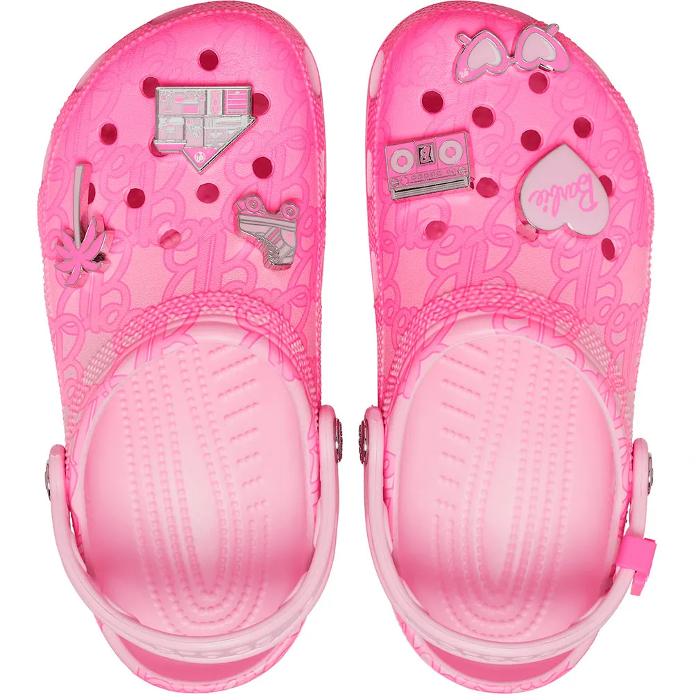 Купить Crocs 211405-90h-m6w8 Деревянные башмаки Mattel Pink Barbie Classic Multi 35x25x15 EU 38 7ft.ru в интернет магазине Семь Футов