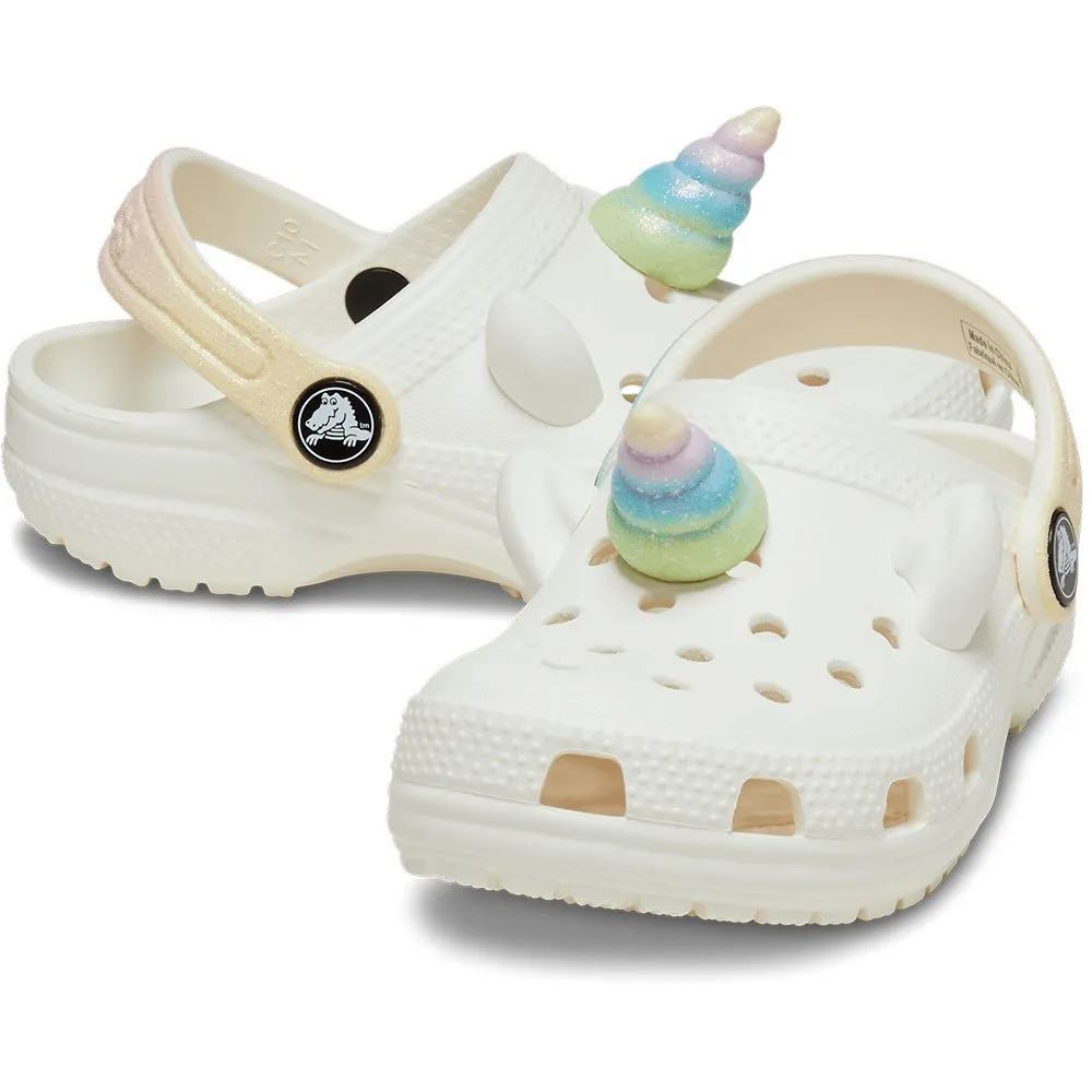 Купить Crocs 209701-0wv-c10 Деревянные башмаки Classic IAM Rainbow Unicorn Chalk 35x25x15 EU 27 7ft.ru в интернет магазине Семь Футов