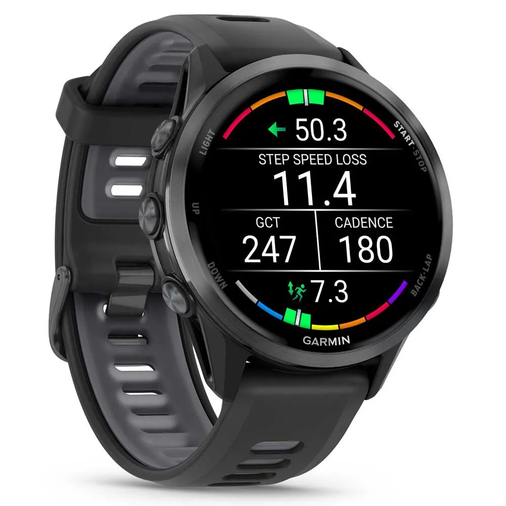 Купить Garmin 010-02969-10 Reloj Forerunner 970 Черный  Carbon Gray DLC Titanium / Black / Translucent Whitestone 7ft.ru в интернет магазине Семь Футов
