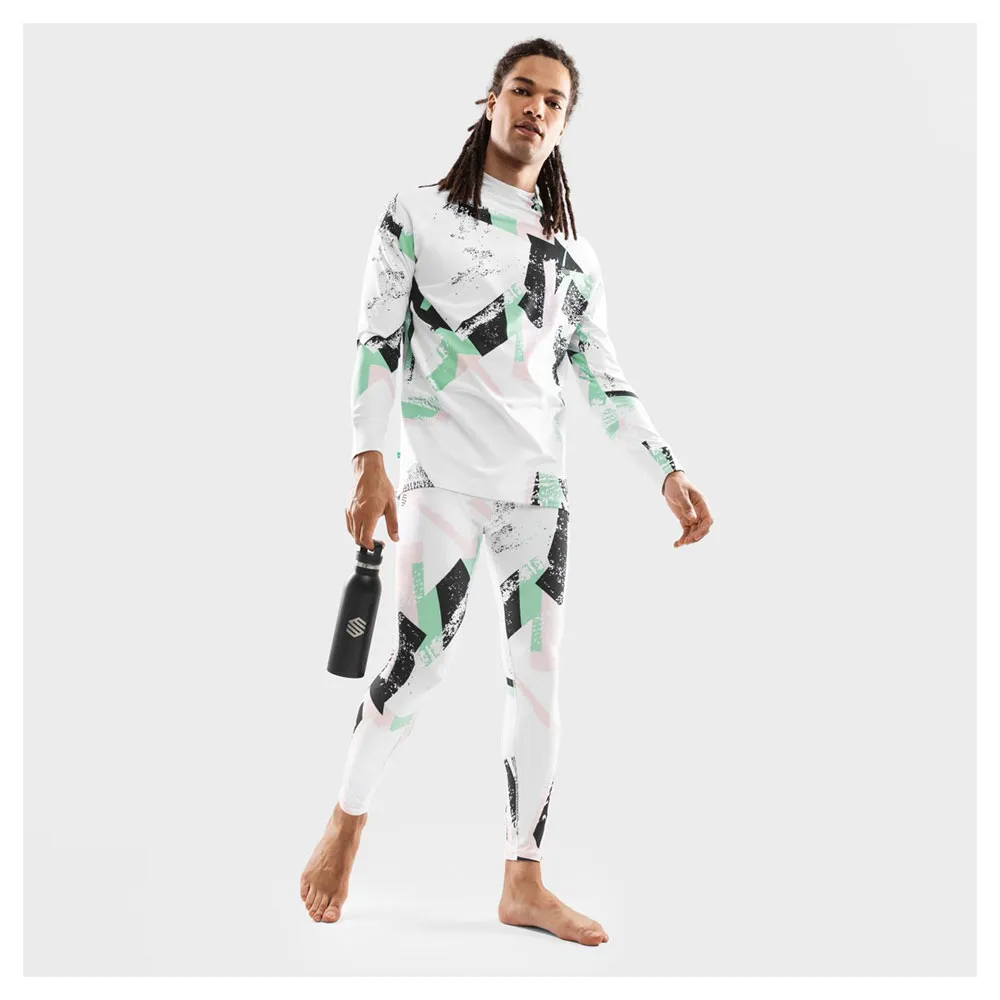 Купить Siroko srksblc1p14slushtangle-xs Базовый слой с длинным рукавом SLUSH Tangle Multicolor / White 30x25x2 7ft.ru в интернет магазине Семь Футов
