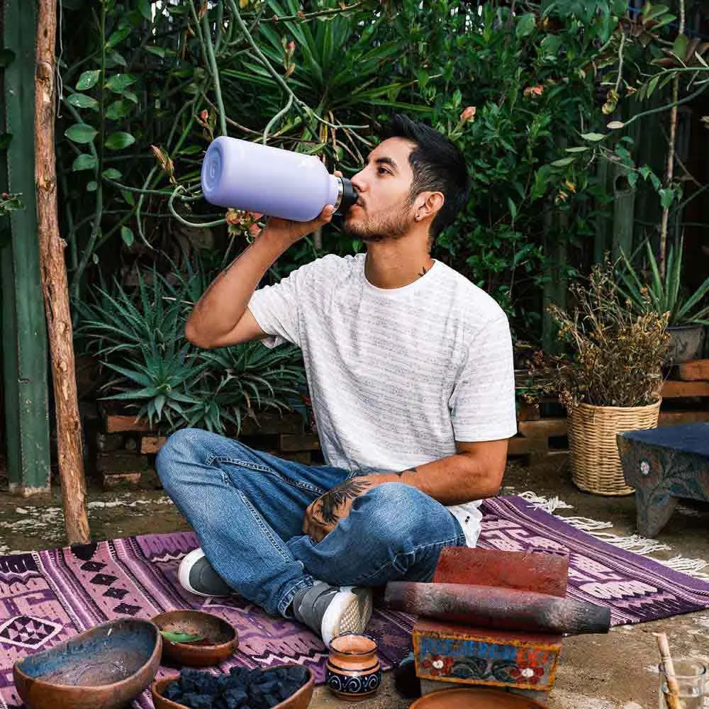 Купить Hydro flask w64bts110 термос Wide Flex Cap 1.8L White 20x10x10 7ft.ru в интернет магазине Семь Футов