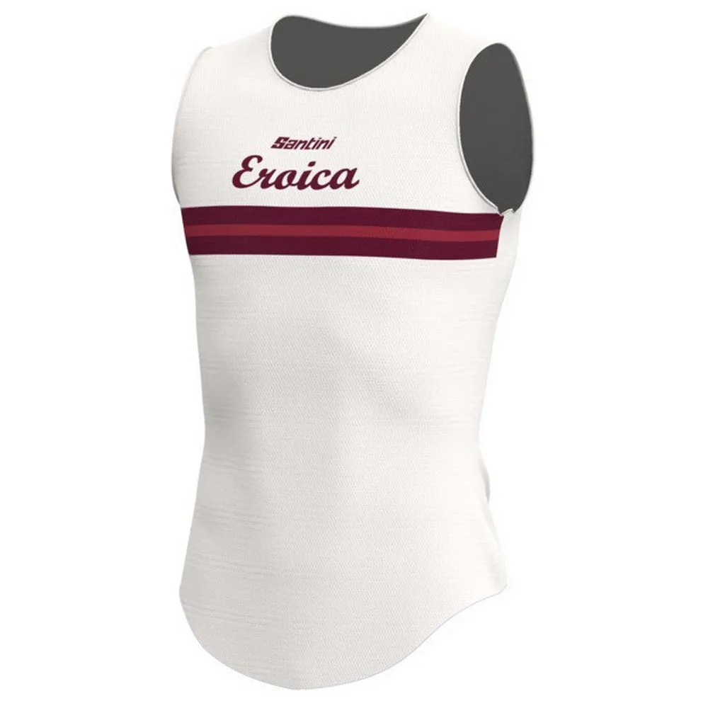 Купить Santini er002glltimo-bi-xs базовый слой без рукавов Eroica Timo White 30x25x2 7ft.ru в интернет магазине Семь Футов