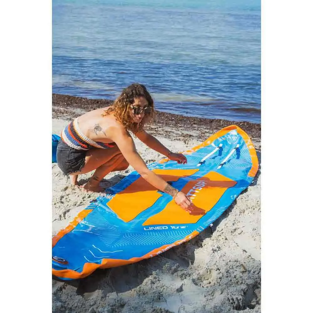 Купить Wattsup pb-wlined102 Надувной комплект для падлбординга Lined 10´2´´ Bue / Orange 93x34x24 310 cm 7ft.ru в интернет магазине Семь Футов