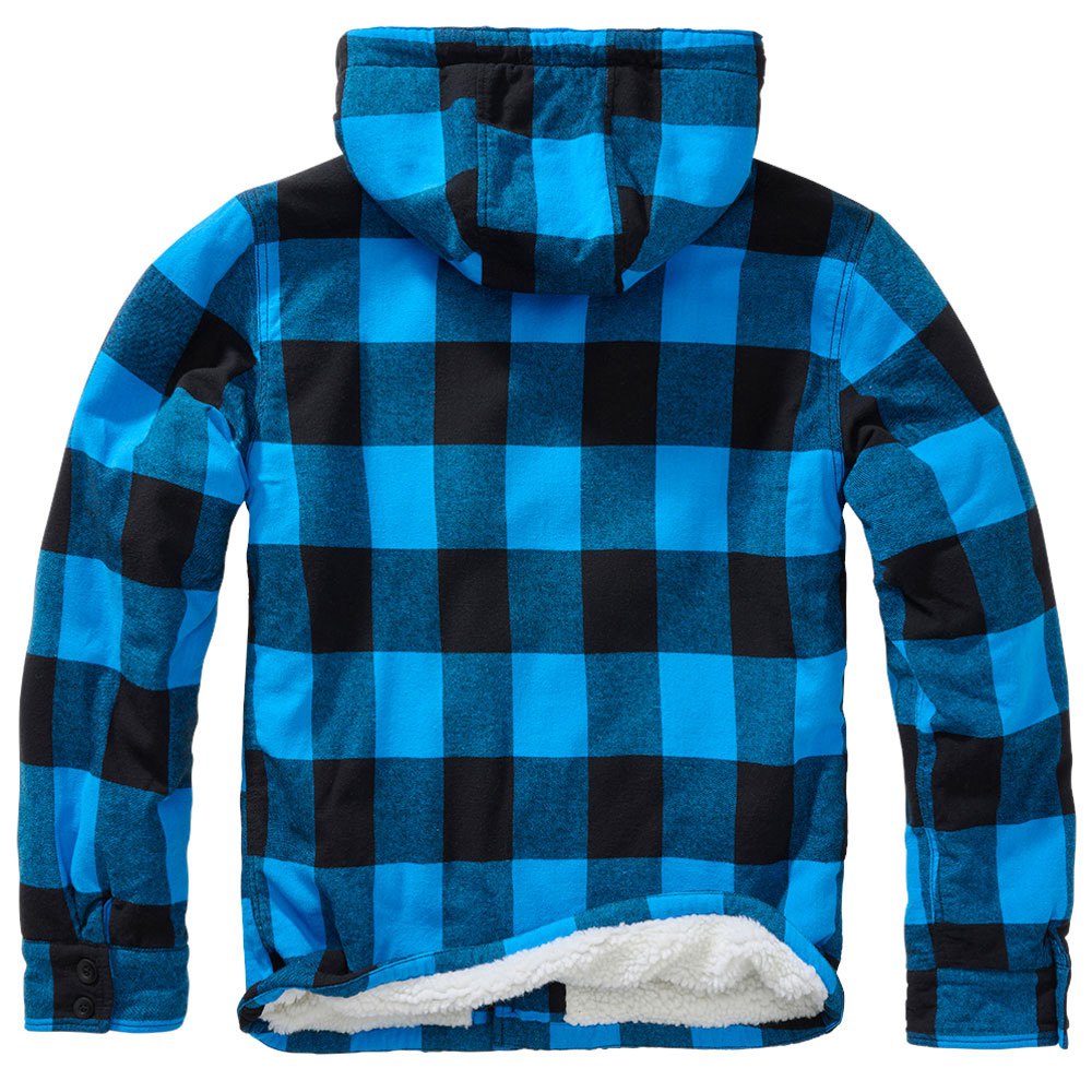 Купить Brandit 3172-183-XXL Куртка Lumberjack Голубой  Black / Blue 2XL 7ft.ru в интернет магазине Семь Футов