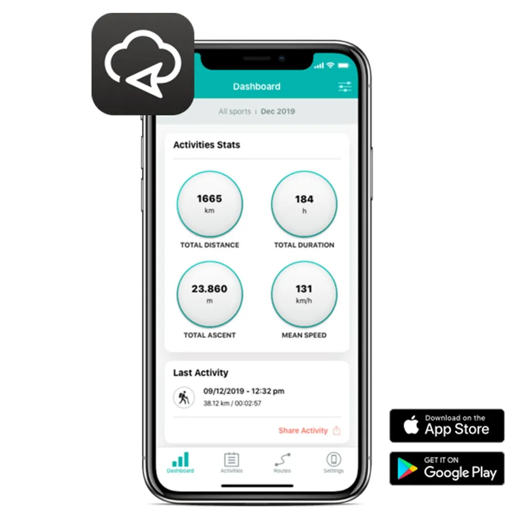 Купить TwoNav 8436043252427 Велокомпьютер Cross Plus GPS Серебристый Black 7ft.ru в интернет магазине Семь Футов