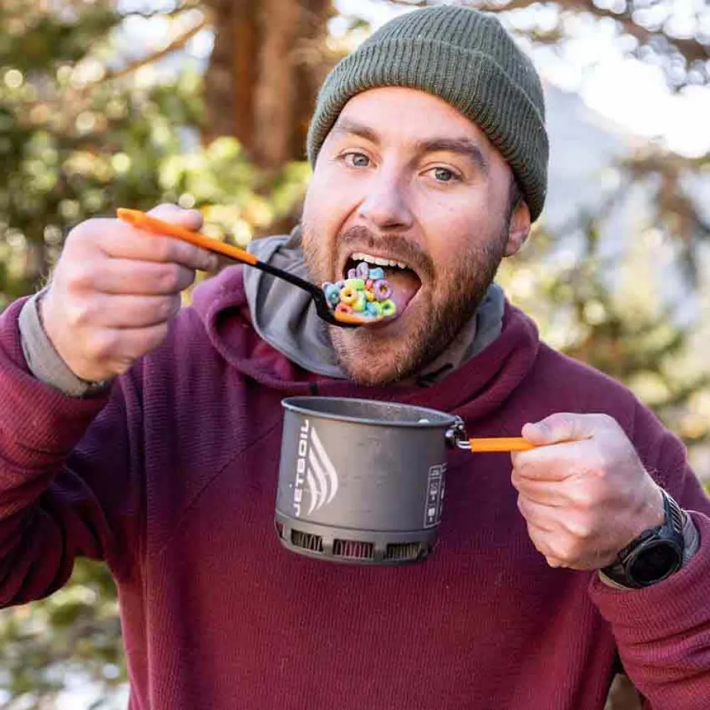 Купить Jetboil JBTRLSPN-EU ложка Trail  Black / Orange 7ft.ru в интернет магазине Семь Футов