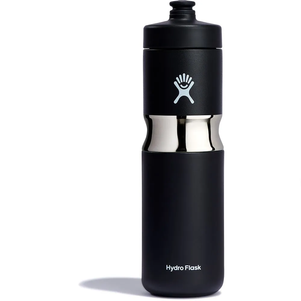 Купить Hydro flask SB20001 Спортивный термос с широкой горловиной Бесцветный Black 600 ml 7ft.ru в интернет магазине Семь Футов