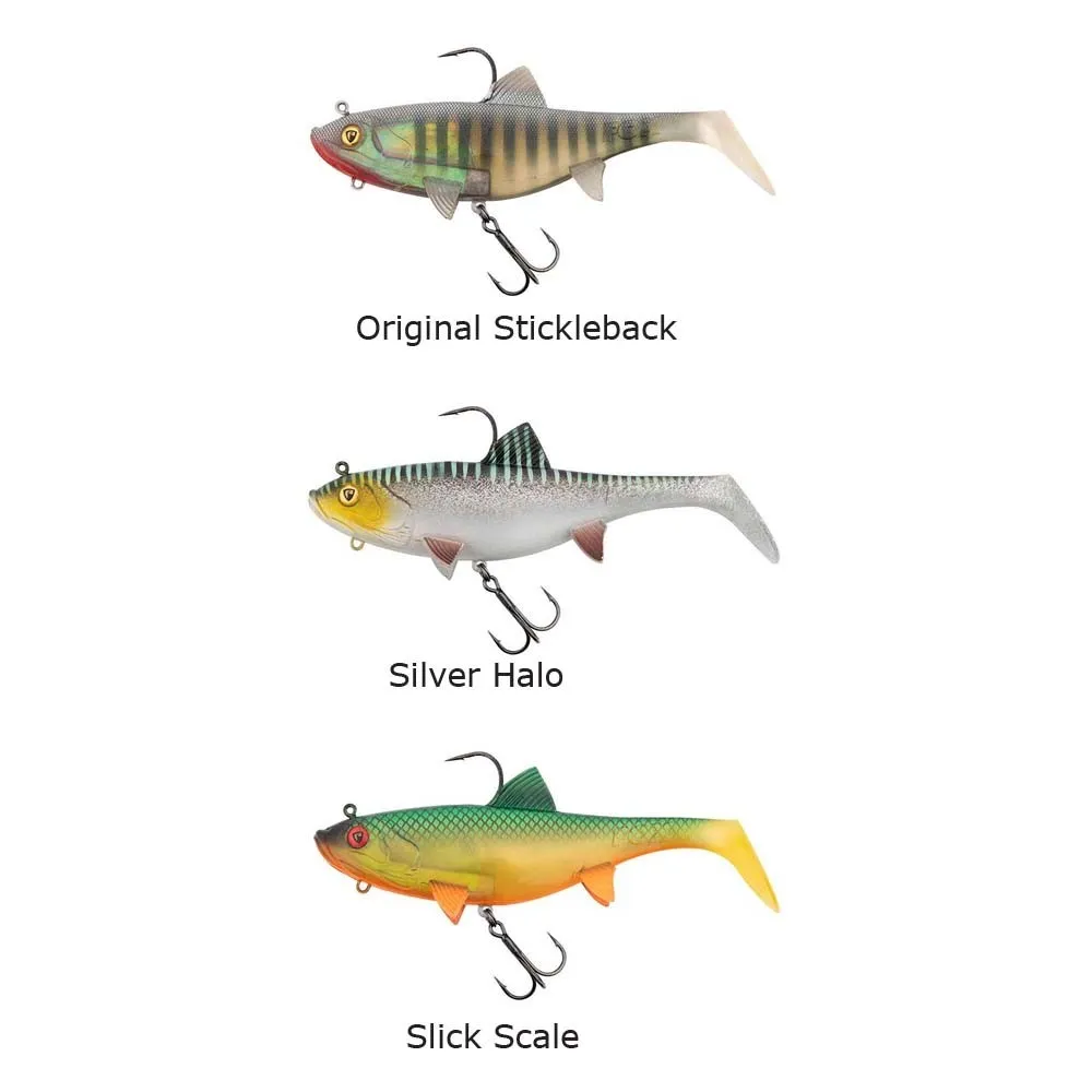 Купить Fox rage NRE514-UNIT Мягкий приманка Wobble Replicant 55g 140 mm Серебристый Original Stickleback 7ft.ru в интернет магазине Семь Футов