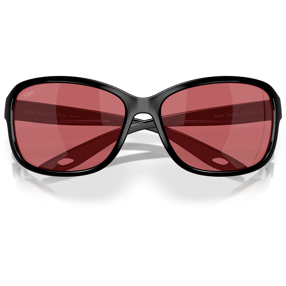 Купить Costa 06s9114-91140858 Поляризационные солнцезащитные очки Seadrift Black / Black 20x10x10 Rose 580G/CAT3 7ft.ru в интернет магазине Семь Футов