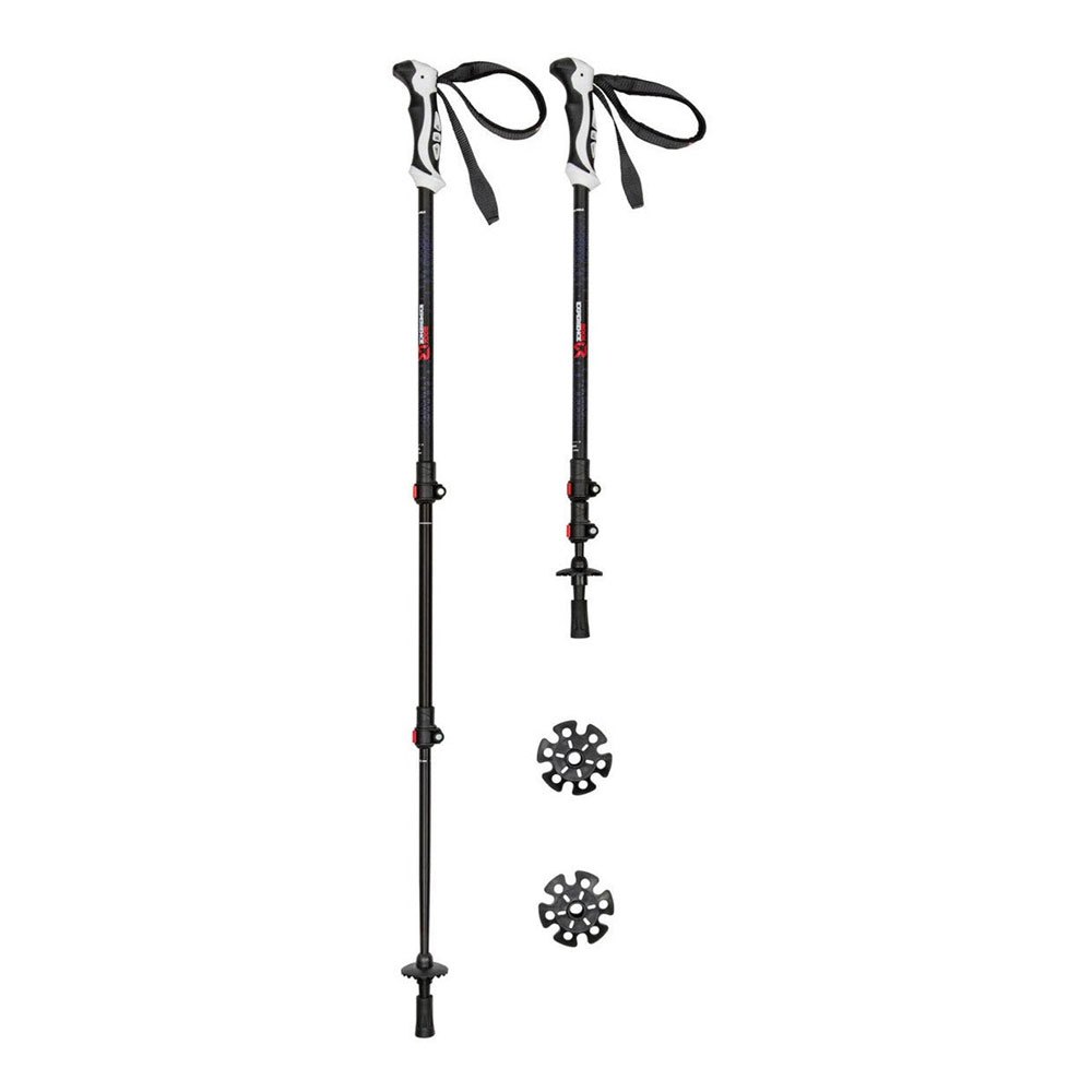 Купить Rock experience REUH00134-208-U столбы Trekking Pole Evo 2.0  Caviar 62-135 cm 7ft.ru в интернет магазине Семь Футов