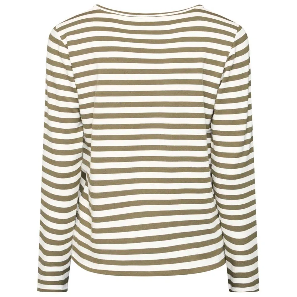 Купить Redgreen 172012413-177-l Футболка с длинным рукавом Fie Olive Stripe 30x20x5 7ft.ru в интернет магазине Семь Футов
