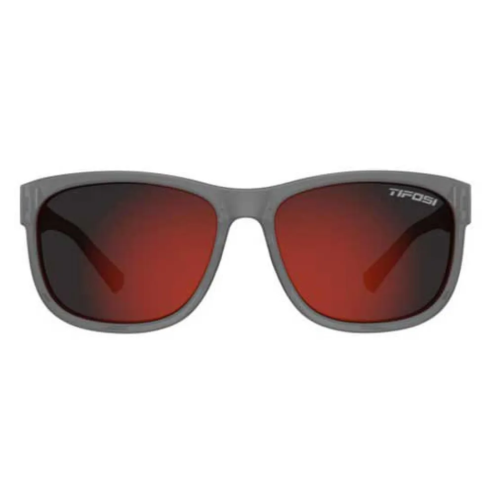 Купить Tifosi 1720402878 поляризованные солнцезащитные очки Swank XL Satin Vapor 1 Smoke Red/CAT3 7ft.ru в интернет магазине Семь Футов