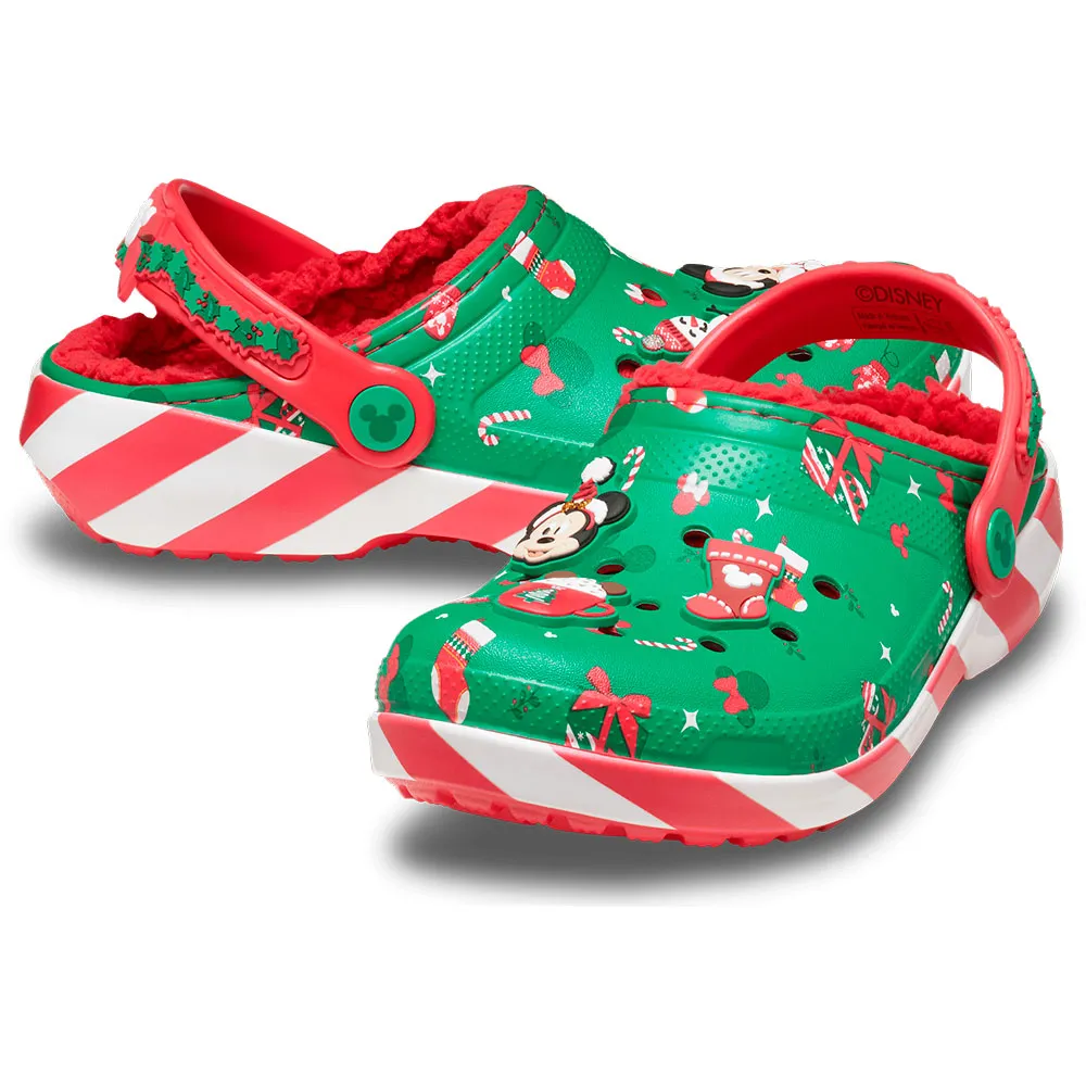 Купить Crocs 210814-90h-c12 Деревянные башмаки Mickey Xmas Lined Classic Multi 35x25x15 EU 29 7ft.ru в интернет магазине Семь Футов