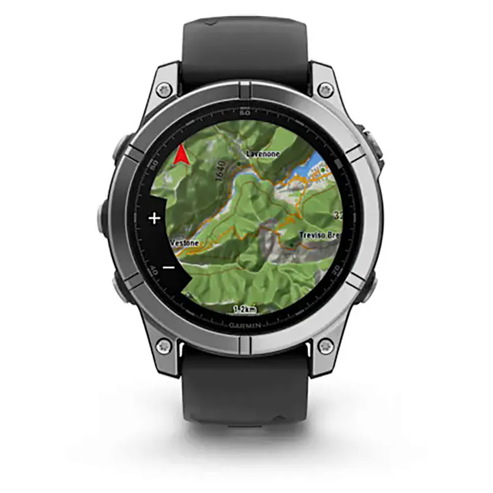 Купить Garmin 010-03025-00 Часы Fenix E 47 mm Amoled  Stainless Steel / Graphite 7ft.ru в интернет магазине Семь Футов