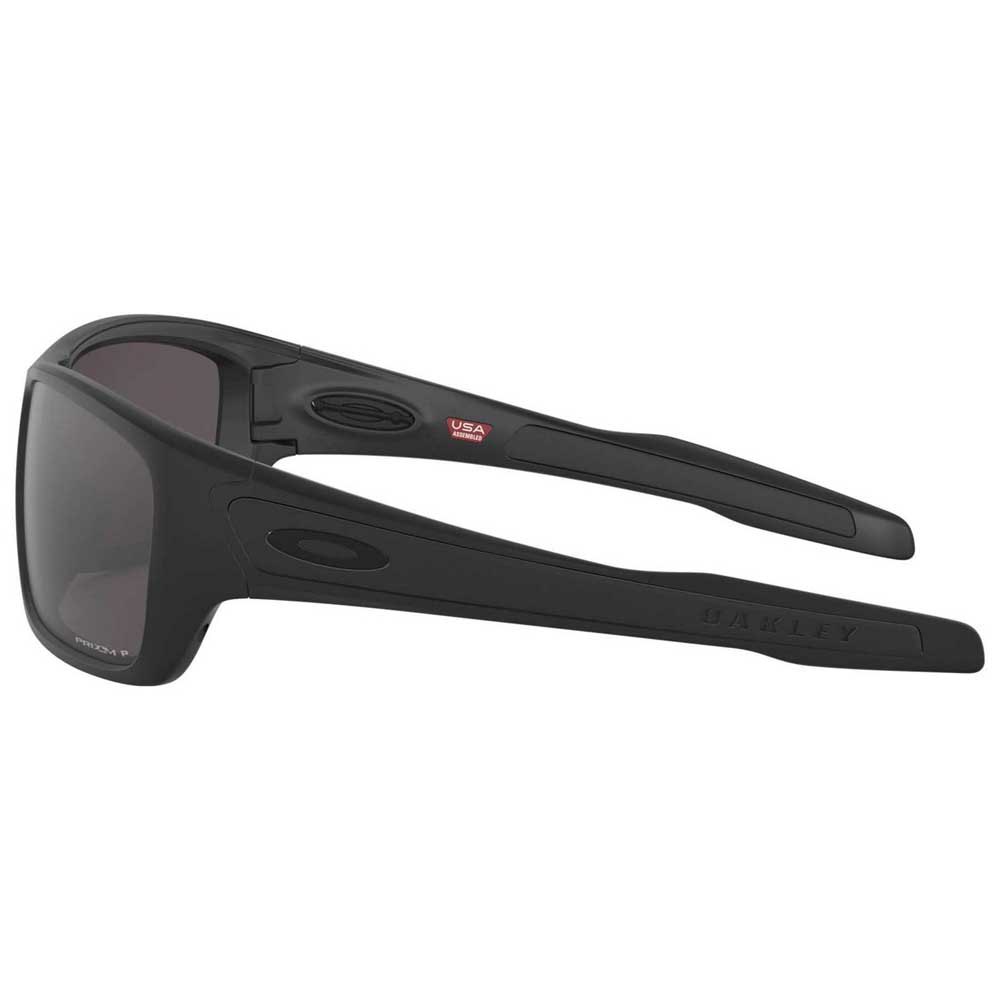 Купить Oakley OO9263-6263 Turbine Prizm Gray Поляризованные Очки Matte Black Prizm Grey Polarized/CAT3 7ft.ru в интернет магазине Семь Футов