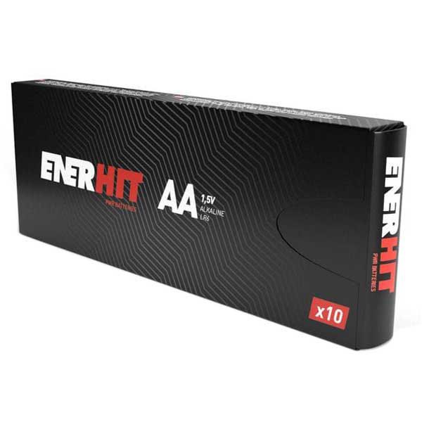 Купить Enerhit 27815-UNIT Щелочная батарея LR06-AA 1.5V 10 Единицы Black / Red 7ft.ru в интернет магазине Семь Футов