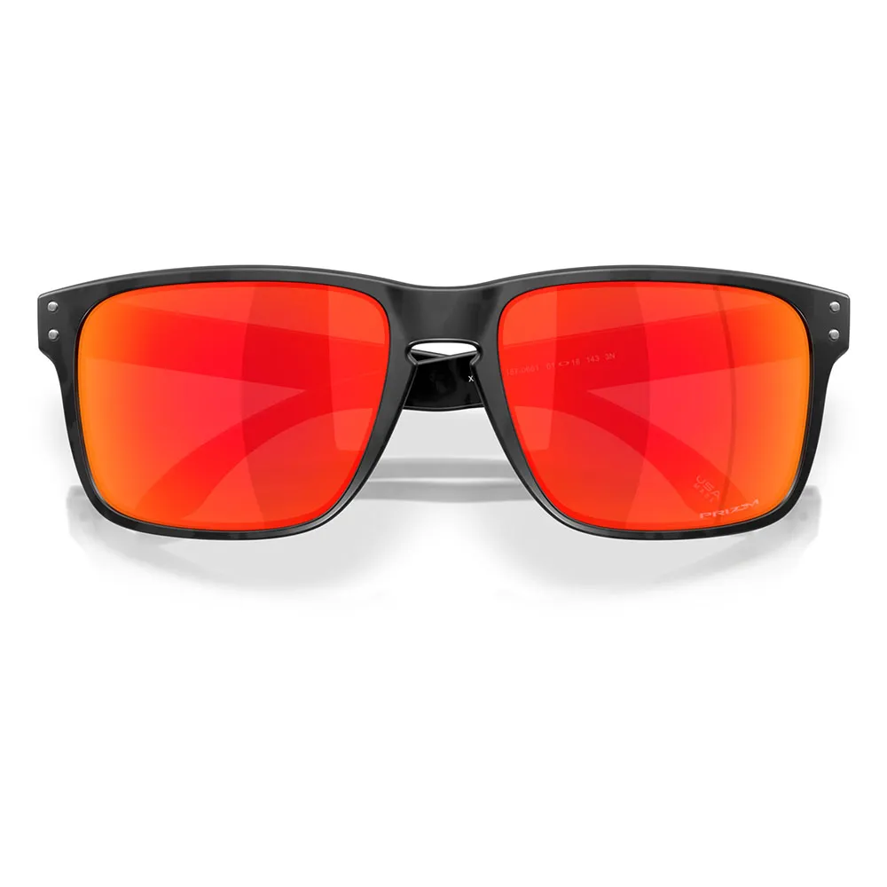 Купить Oakley OO9487-0661 Солнцезащитные очки Holbrook xxl Бесцветный Matte Black Camo Prizm Ruby/CAT3 7ft.ru в интернет магазине Семь Футов