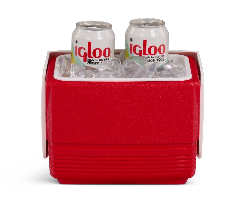 Купить Igloo coolers 48577 Playmate Mini Retro 3L Жесткий портативный кулер Красный Grey / White 24.6 x 17.5 x 24.6 cm 7ft.ru в интернет магазине Семь Футов