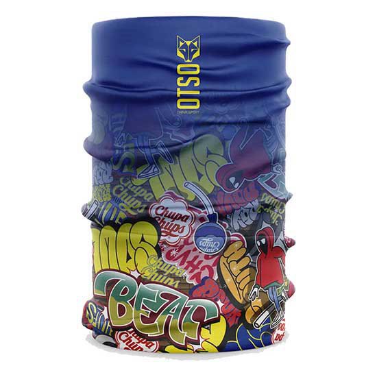 Купить Otso HT-CHGRAFFITI22-USZ Шарф-хомут Chupa Chups Graffiti Голубой Multicolor 7ft.ru в интернет магазине Семь Футов