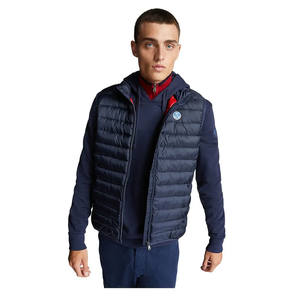 Купить North sails 602932-0802-S Жилет Skye Голубой  Navy Blue S 7ft.ru в интернет магазине Семь Футов