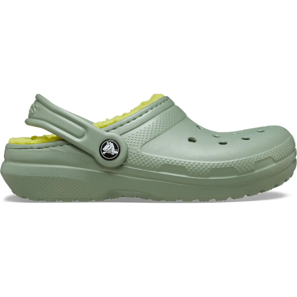 Купить Crocs 207009-308-c5 Деревянные башмаки Classic Lined T Moss 35x25x15 EU 20 7ft.ru в интернет магазине Семь Футов