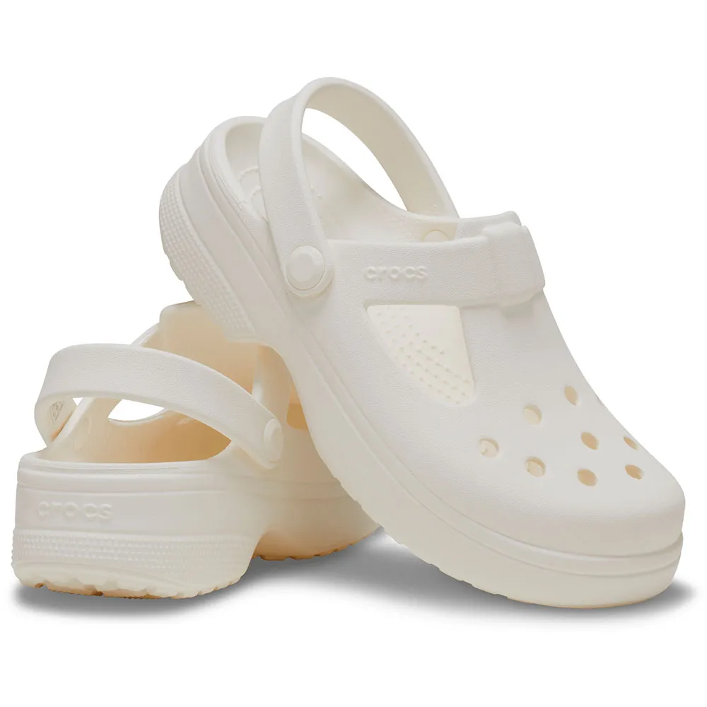 Купить Crocs 210615-0wv-j5 Деревянные башмаки Classic Mary Jane Chalk 35x25x15 EU 37 7ft.ru в интернет магазине Семь Футов