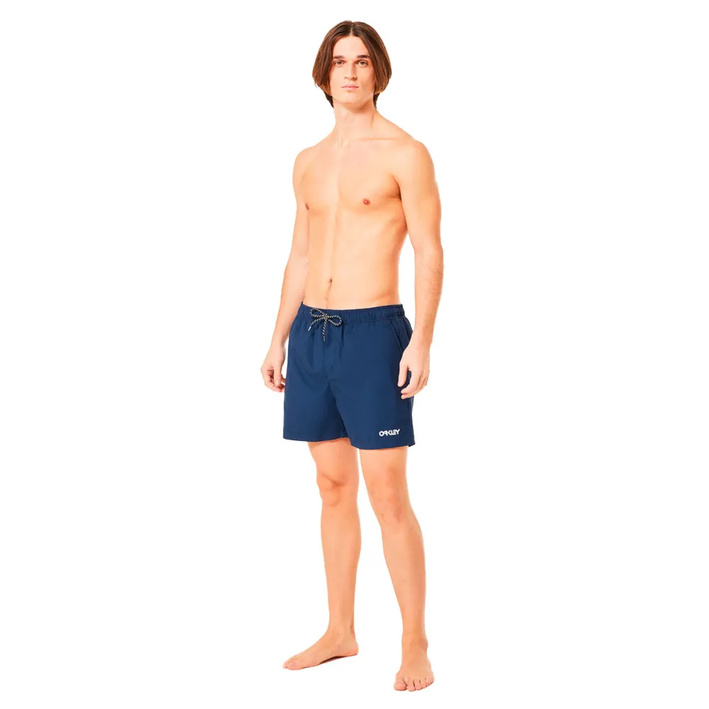 Купить Oakley FOA404310-6GA-XS плавательные шорты Beach volley 16´´ Голубой Abyss XS 7ft.ru в интернет магазине Семь Футов