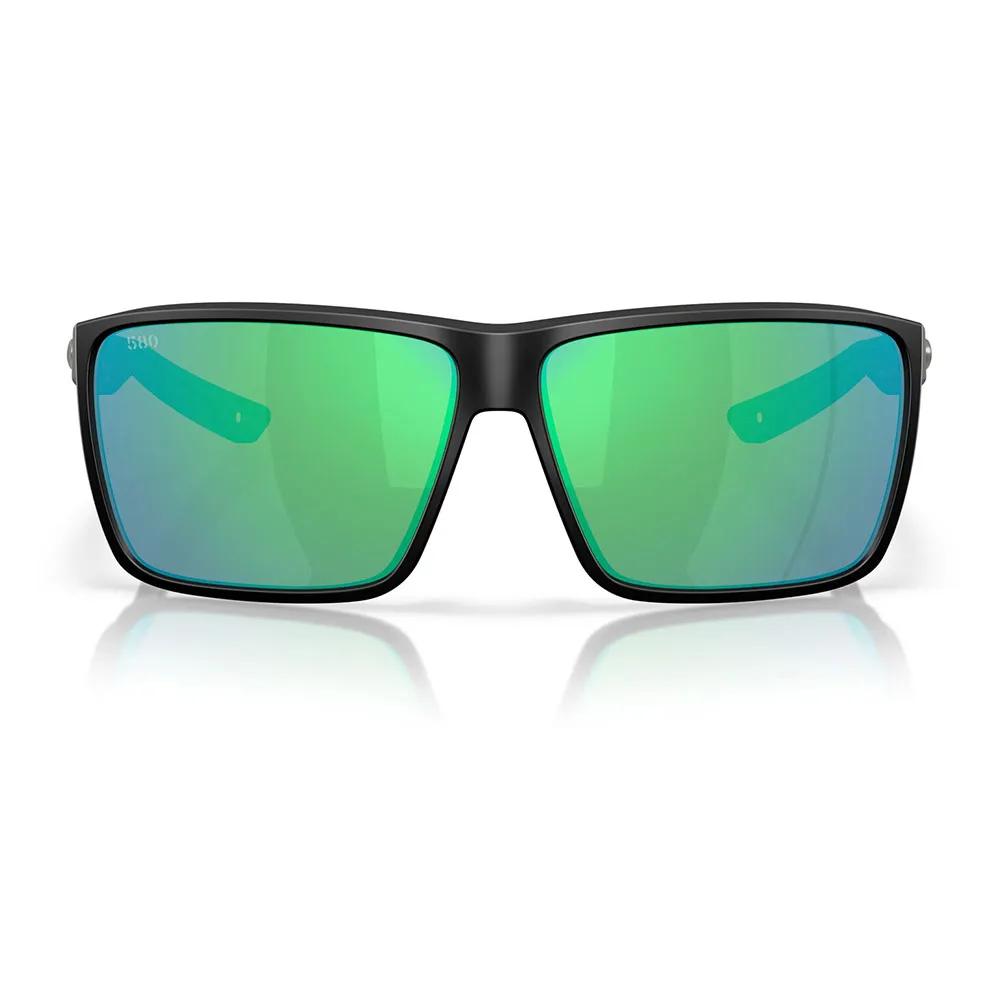 Купить Costa 06S9121-91210464 поляризованные солнцезащитные очки Rincon ii Matte Black 03 Green Mirror 580G/CAT3 7ft.ru в интернет магазине Семь Футов