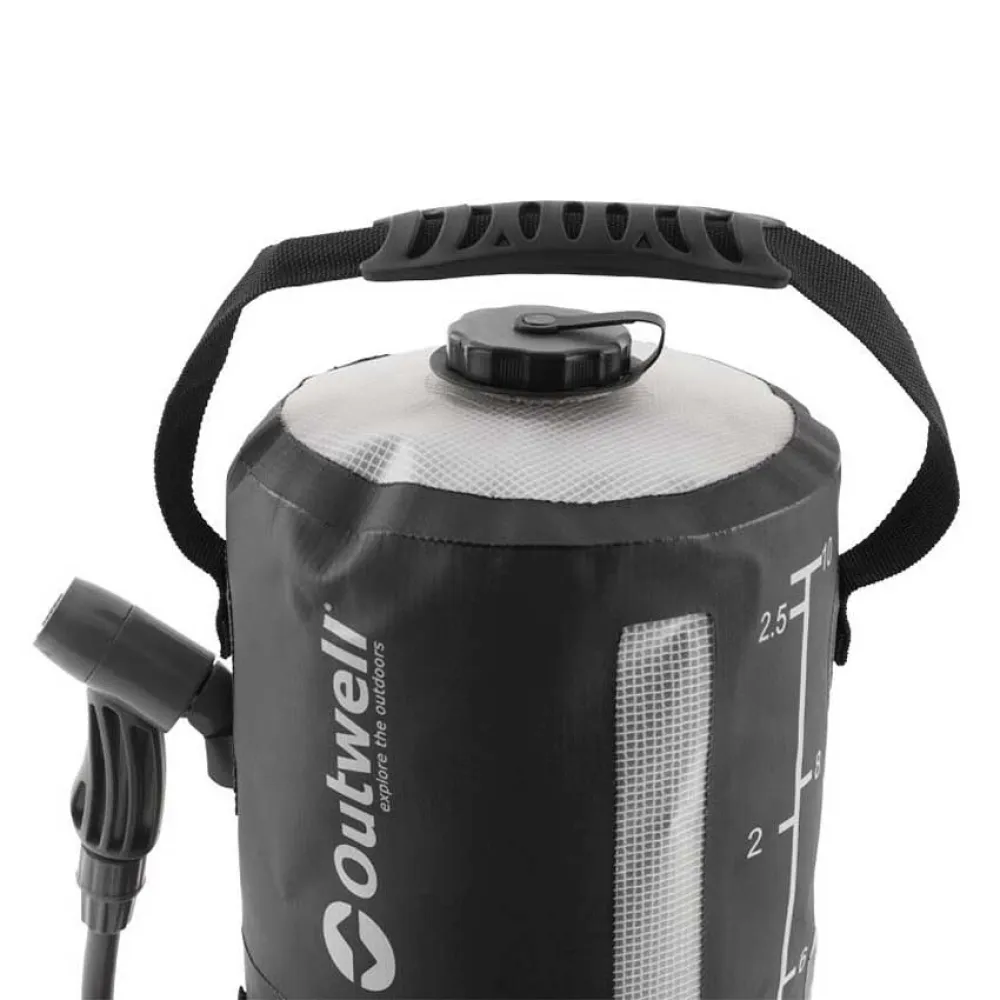 Купить Outwell 651276 душ с высоким давлением Seabreeze 12L Серый Black 7ft.ru в интернет магазине Семь Футов