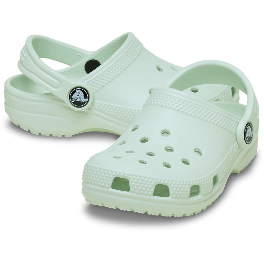 Купить Crocs 206990-3yf-c4 Деревянные башмаки Classic T Mint Tint 35x25x15 EU 19 7ft.ru в интернет магазине Семь Футов