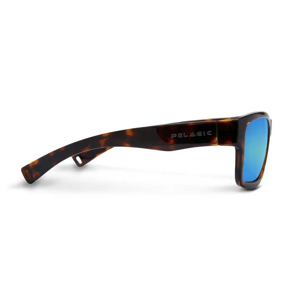 Купить Pelagic 1501221000-tobl-00 поляризованные солнцезащитные очки Ballyhoo Tortoise Blue 20x10x10 7ft.ru в интернет магазине Семь Футов