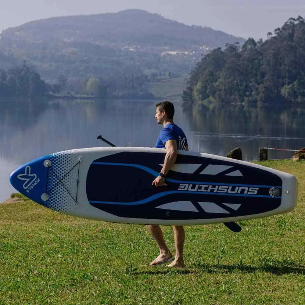 Купить Kohala 1636 Надувной комплект для падлбординга Sunshine 10´ White / Blue 175x55x28 30 cm5 7ft.ru в интернет магазине Семь Футов