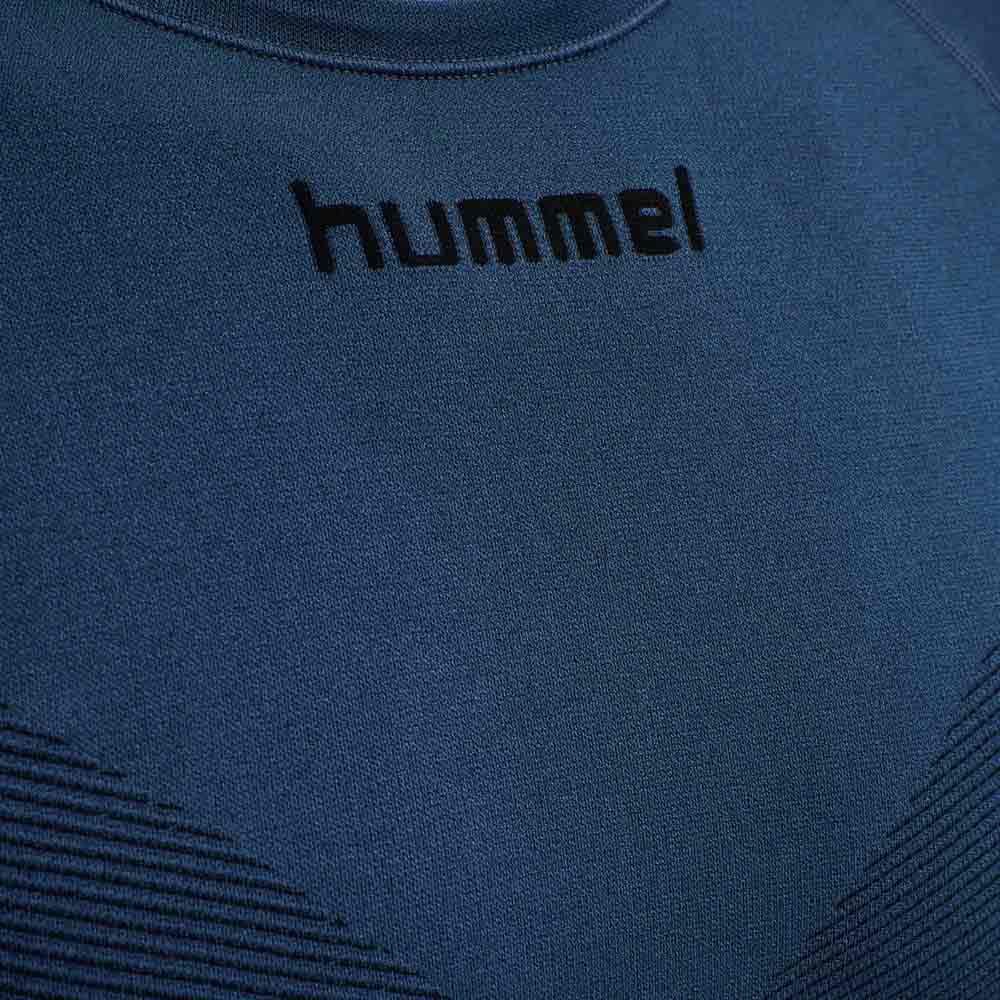 Купить Hummel 202638-7642-M/L Базовый слой с длинным рукавом First Голубой Dark Denim M-L 7ft.ru в интернет магазине Семь Футов