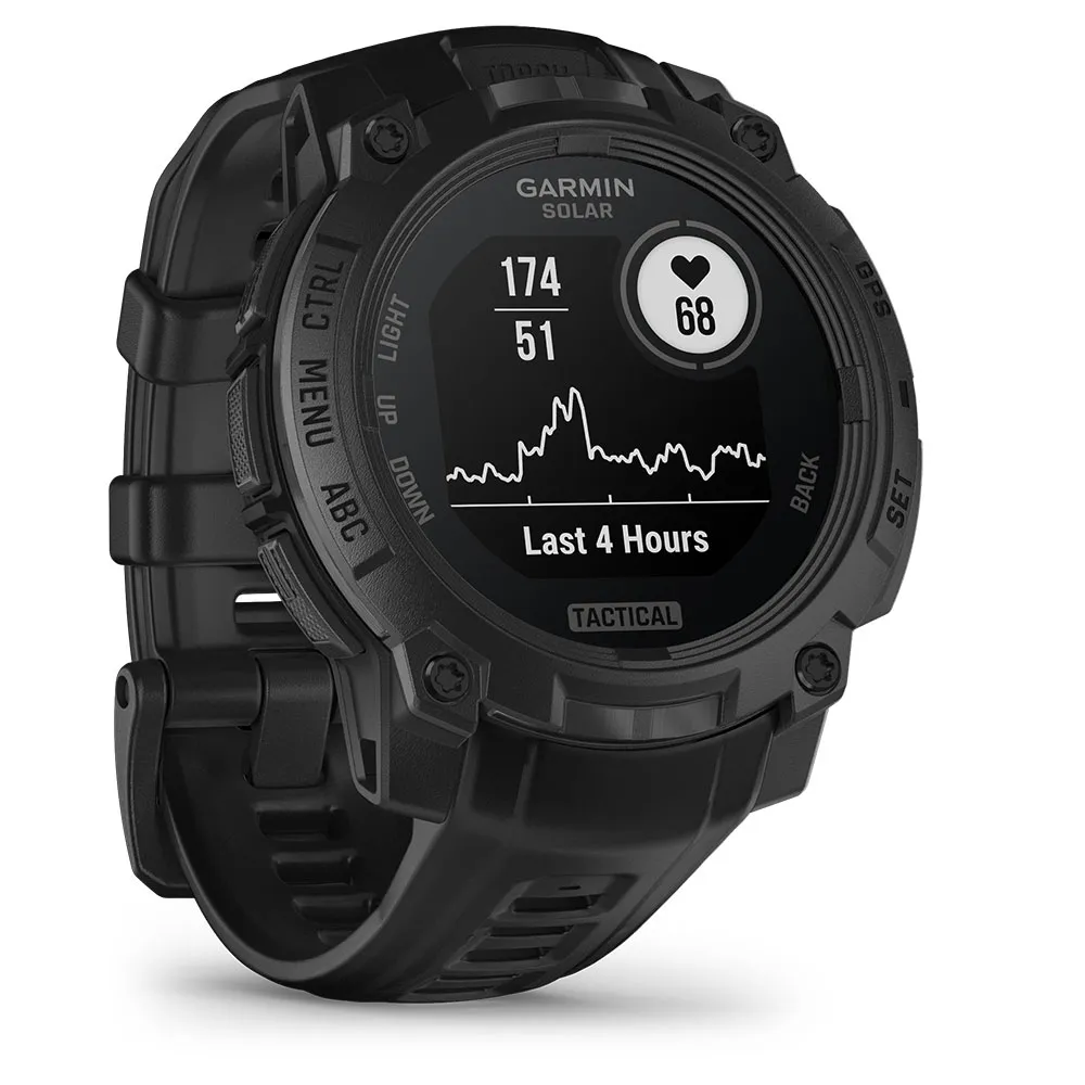 Купить Garmin 010-02934-50 Reloj Instinct® 3 45 mm Solar Tactical Edition  Black / Black 7ft.ru в интернет магазине Семь Футов