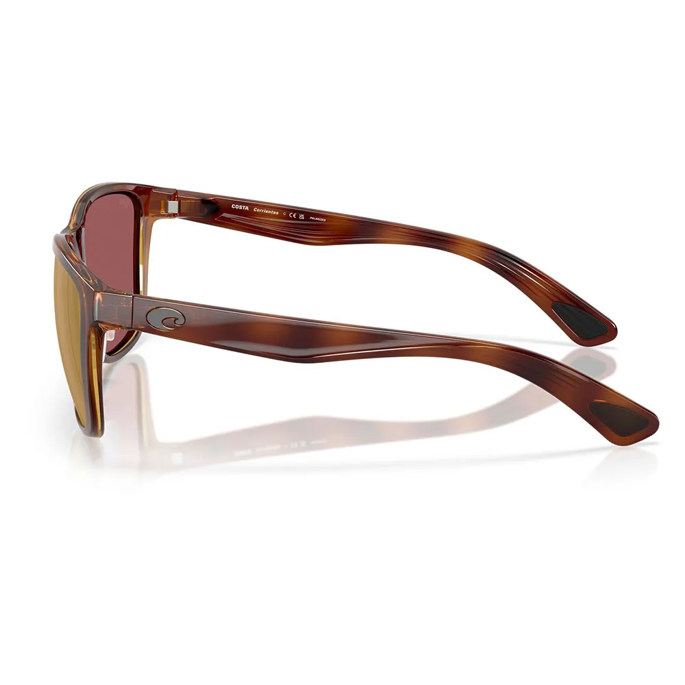 Купить Costa 06S9124-91240757 поляризованные солнцезащитные очки Corrientes Tortoise / Tortoise / Tortoise Gold Mirror 580G/CAT3 7ft.ru в интернет магазине Семь Футов