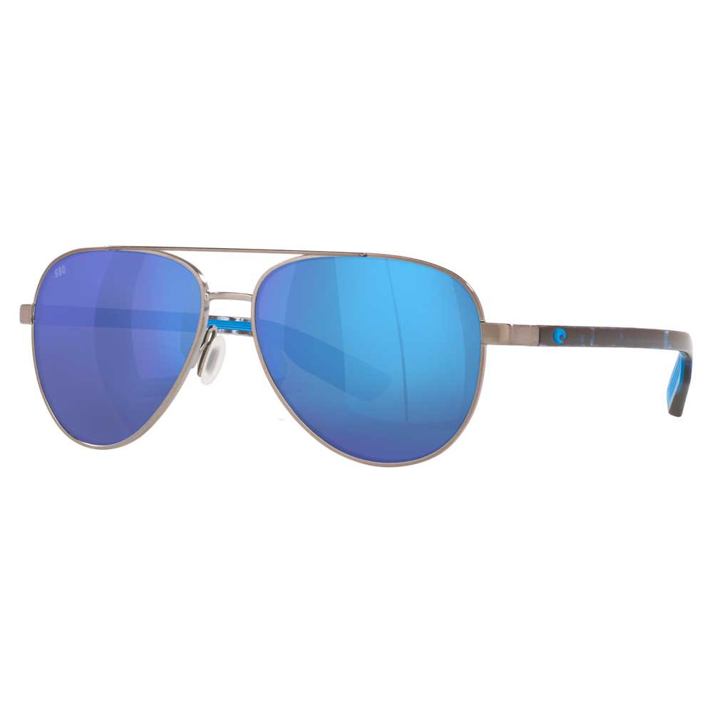 Купить Costa 06S4002-40021157 Зеркальные поляризованные солнцезащитные очки Peli Brushed Gunmetal Blue Mirror 580G/CAT3 7ft.ru в интернет магазине Семь Футов