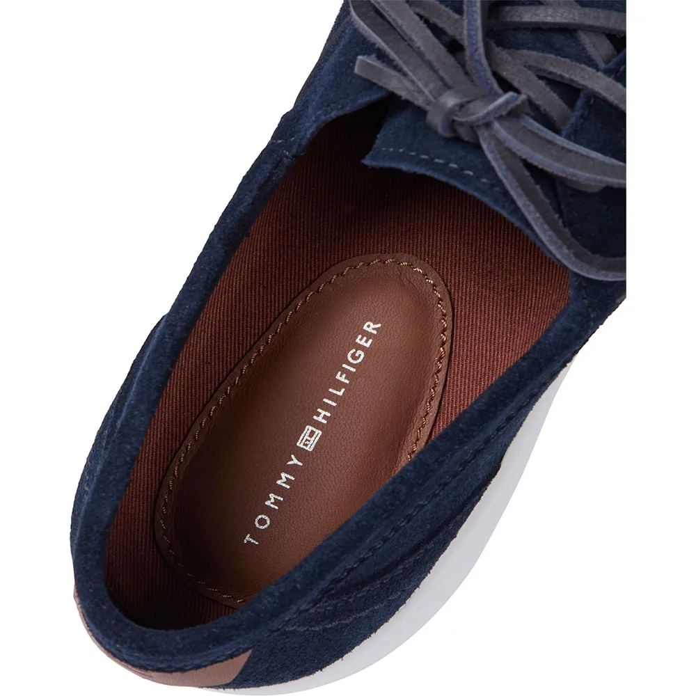 Купить Tommy hilfiger fm0fm05352-dw5-43 Палубные туфли Modern Light Hybrid Suede Desert Sky 35x25x15 EU 43 7ft.ru в интернет магазине Семь Футов