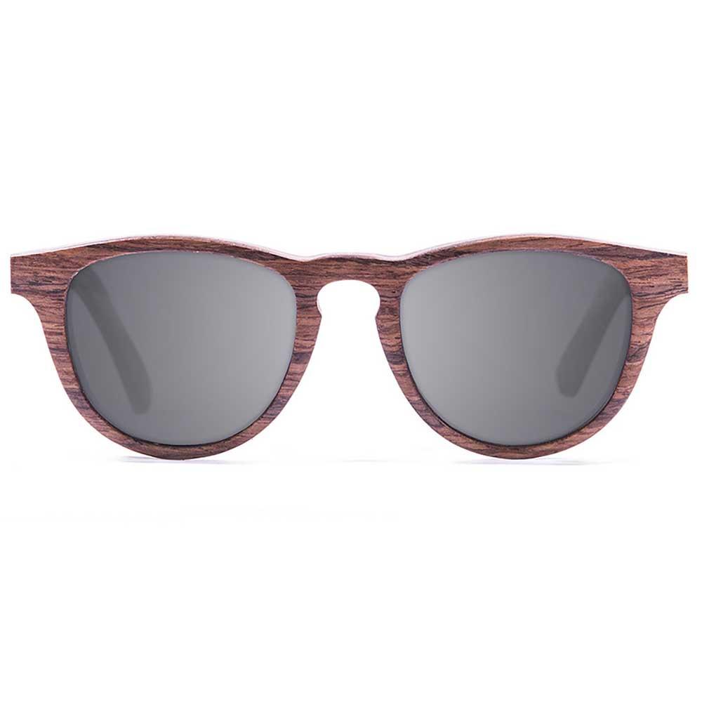 Купить Ocean sunglasses 54003.4 Солнцезащитные очки Azores Walnut / Turquoise Line Smoke/CAT3 7ft.ru в интернет магазине Семь Футов