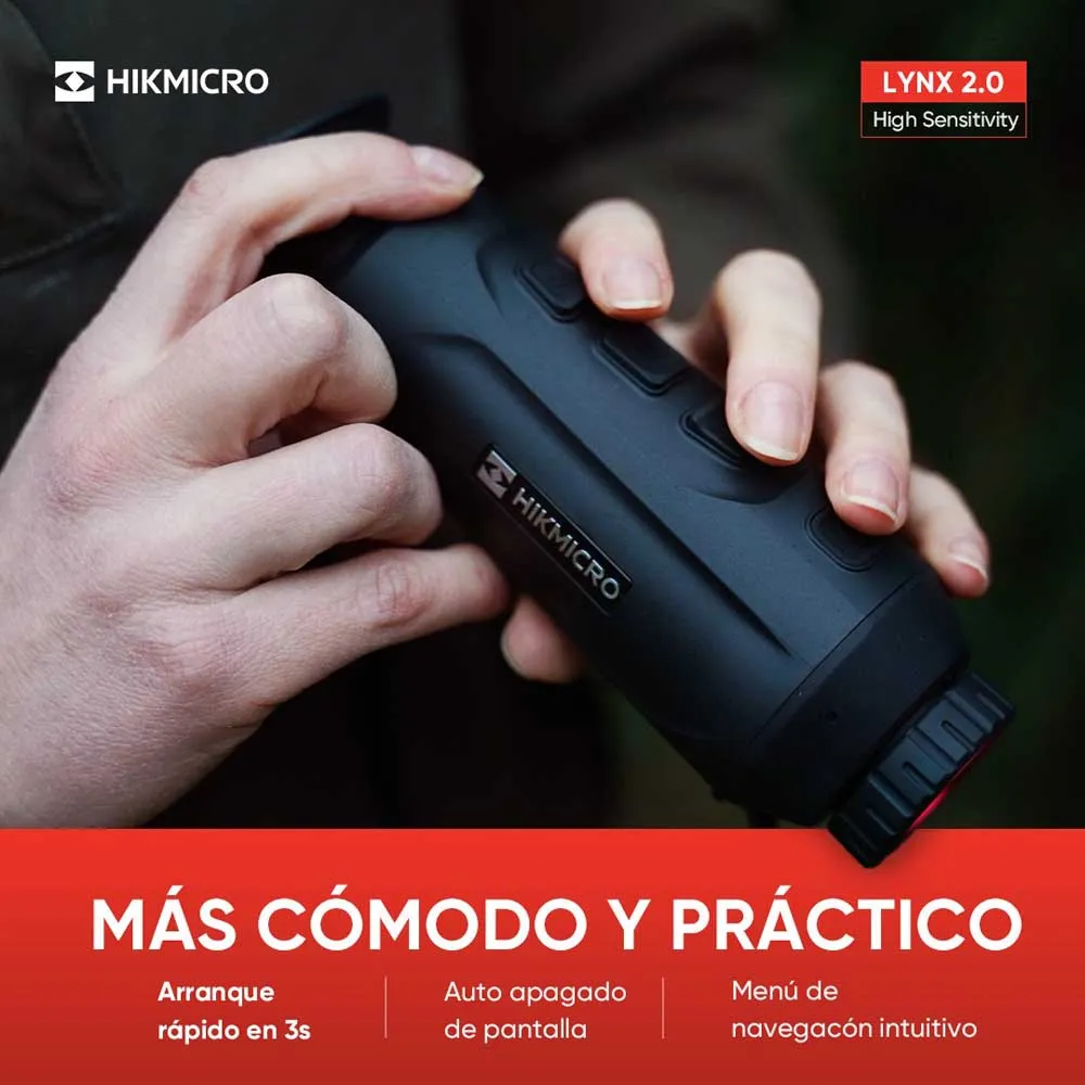Купить Hikmicro hm-016 Тепловизионный монокуляр Lynx Pro LH25 2.0 384×288 12 микрон Black 30x20x15 7ft.ru в интернет магазине Семь Футов
