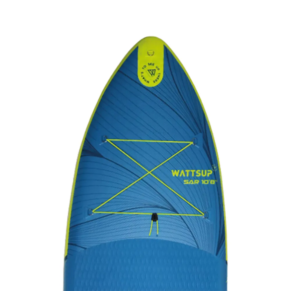 Купить Wattsup pb-wsar108 Надувной комплект для падлбординга SAR 10.8 Blue / Yellow 100x46x46 325 cm/84 cm 7ft.ru в интернет магазине Семь Футов