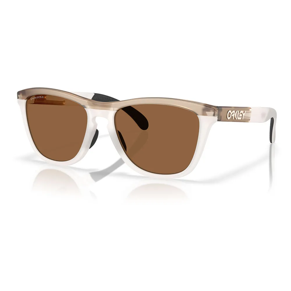 Купить Oakley OO9284-2055 Солнцезащитные очки Frogskins range Бесцветный Matte Sepia / Matte Vapor Prizm Bronze/CAT3 7ft.ru в интернет магазине Семь Футов