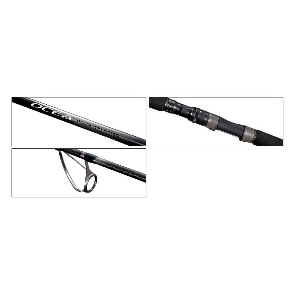 Купить Shimano fishing 393234 спиннинговое удилище 25Ocea Plugger Limited Black 145x10x10 2.4 m 7ft.ru в интернет магазине Семь Футов