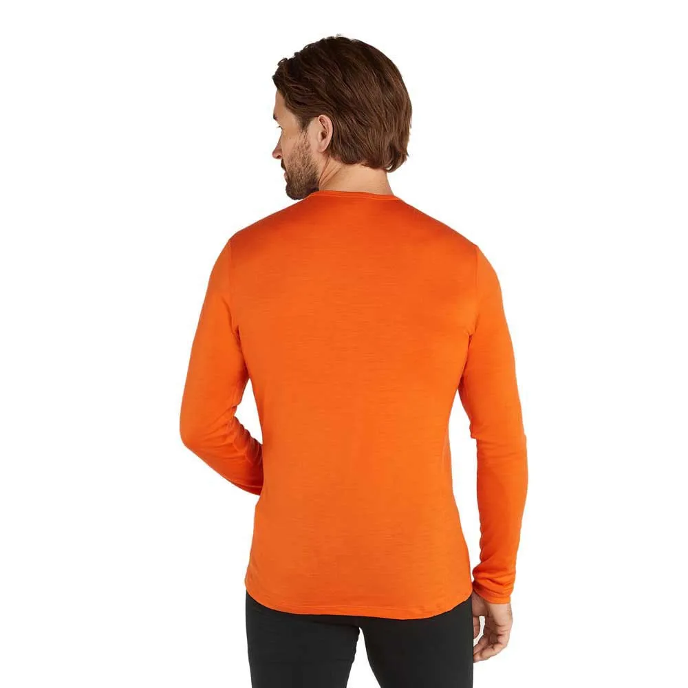 Купить Icebreaker 0A56QU05NXL Базовый слой с длинным рукавом Merino 200 Oasis Remarkables Оранжевый Blaze XL 7ft.ru в интернет магазине Семь Футов