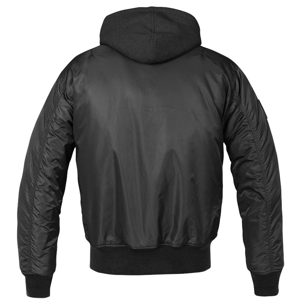 Купить Brandit 3150-2-5XL Куртка MA1 Черный  Black 5XL 7ft.ru в интернет магазине Семь Футов