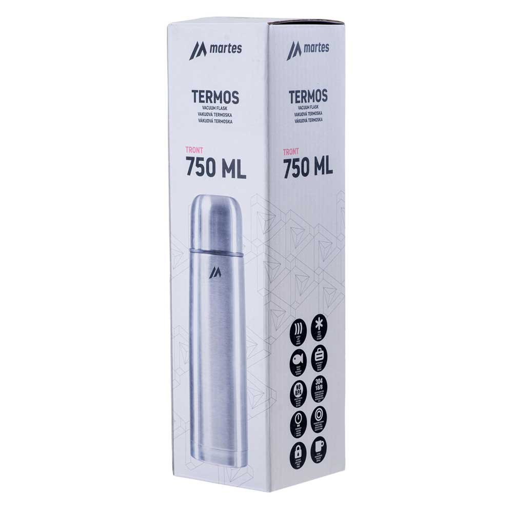 Купить Martes 92662-SILVER BL- Tront 750ml Термо Серебристый  Silver / Black 7ft.ru в интернет магазине Семь Футов