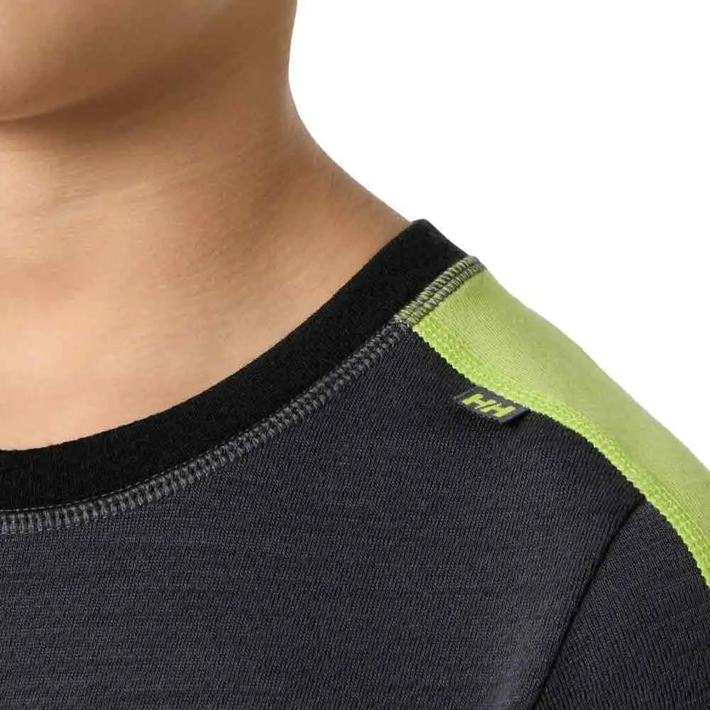 Купить Helly hansen 49403-831-10 Комплект термобелья с длинным рукавом Lifa merino midweight Thunder Grey 30x22x4 10 Years 7ft.ru в интернет магазине Семь Футов