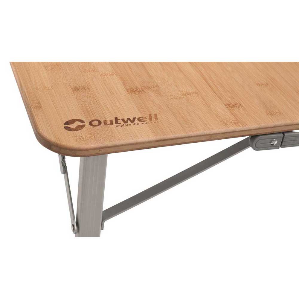 Купить Outwell 531167 Custer L Стол Коричневый  Bamboo / Aluminium 7ft.ru в интернет магазине Семь Футов